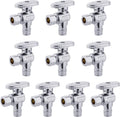 10 PCS EFIELD Stop Angle Valve Pex-A Inlet - Reliable Pex Angle Stops