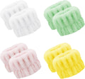 Wrist Bands for Washing Face - Absorbent Microfiber Wristbands 4 Pairs