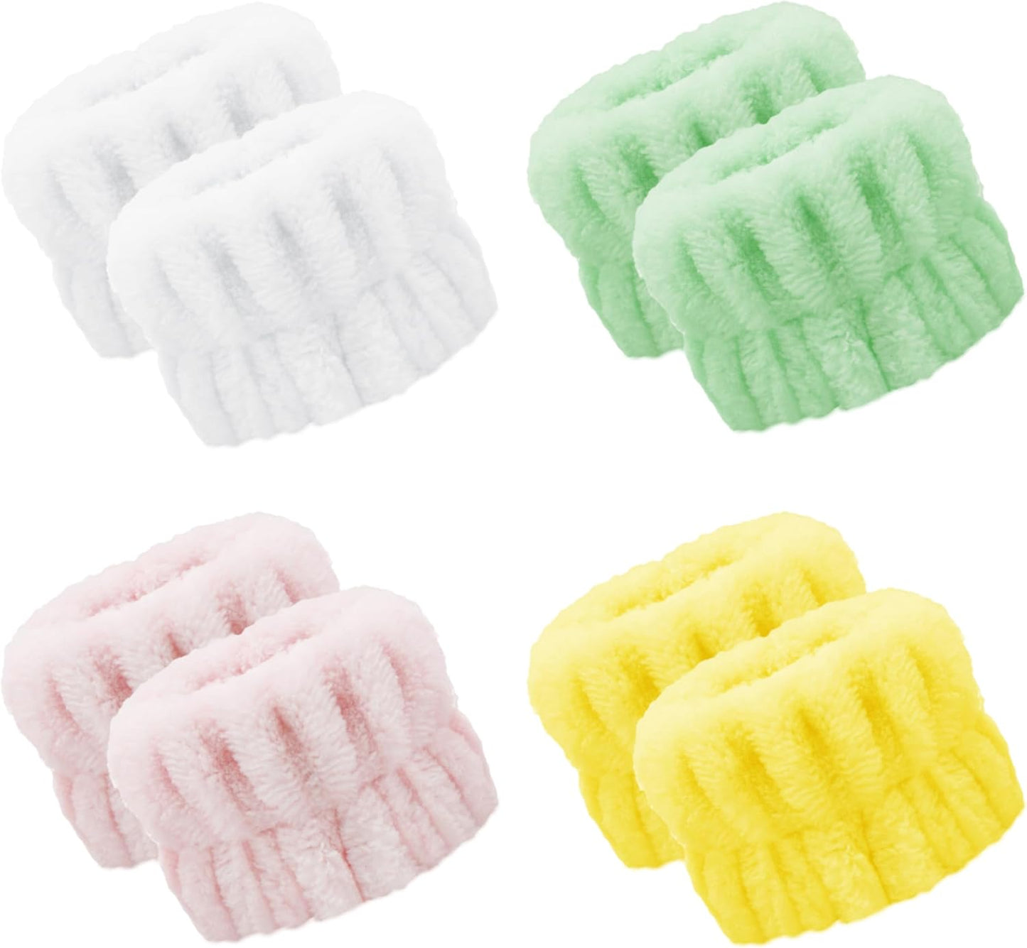 Waterproof Microfiber Wristbands - Skin Care Essential!