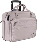 VANKEAN Laptop Bag Women with Wheels - 15.6in Rolling Briefcase