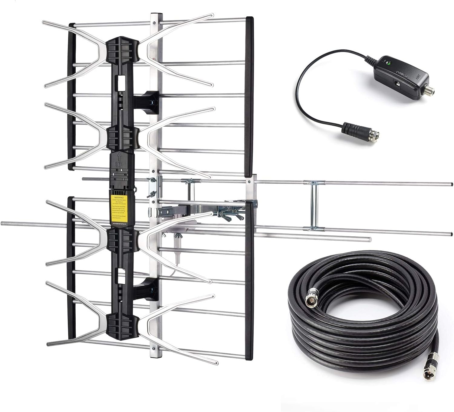 PBD Outdoor Digital HDTV Antenna with 150 Miles Range