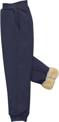 Boys Girls Winter Warm Jogger Pant Fleece Lined - Cozy Thermal Fit