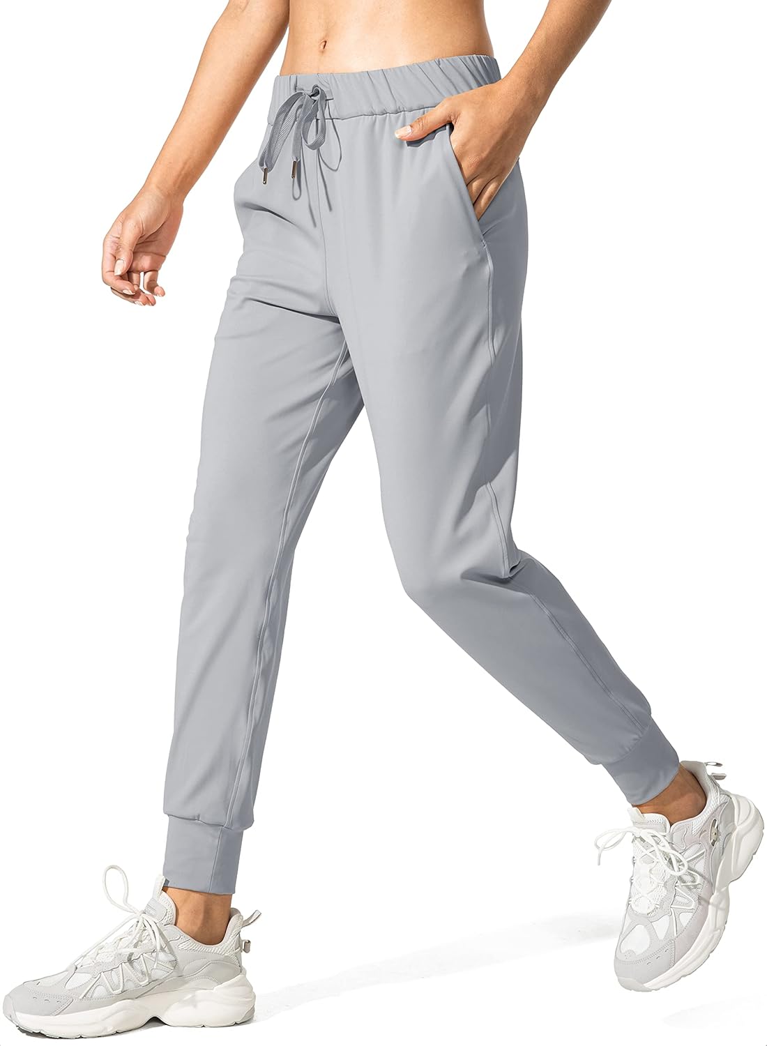 SANTINY Women's Joggers Pants for Comfortable Running and Lounge
