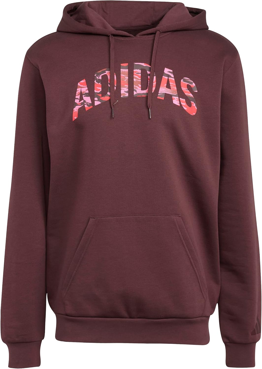 adidas Men's Camouflage Linear Graphic Hoodie for Comfort