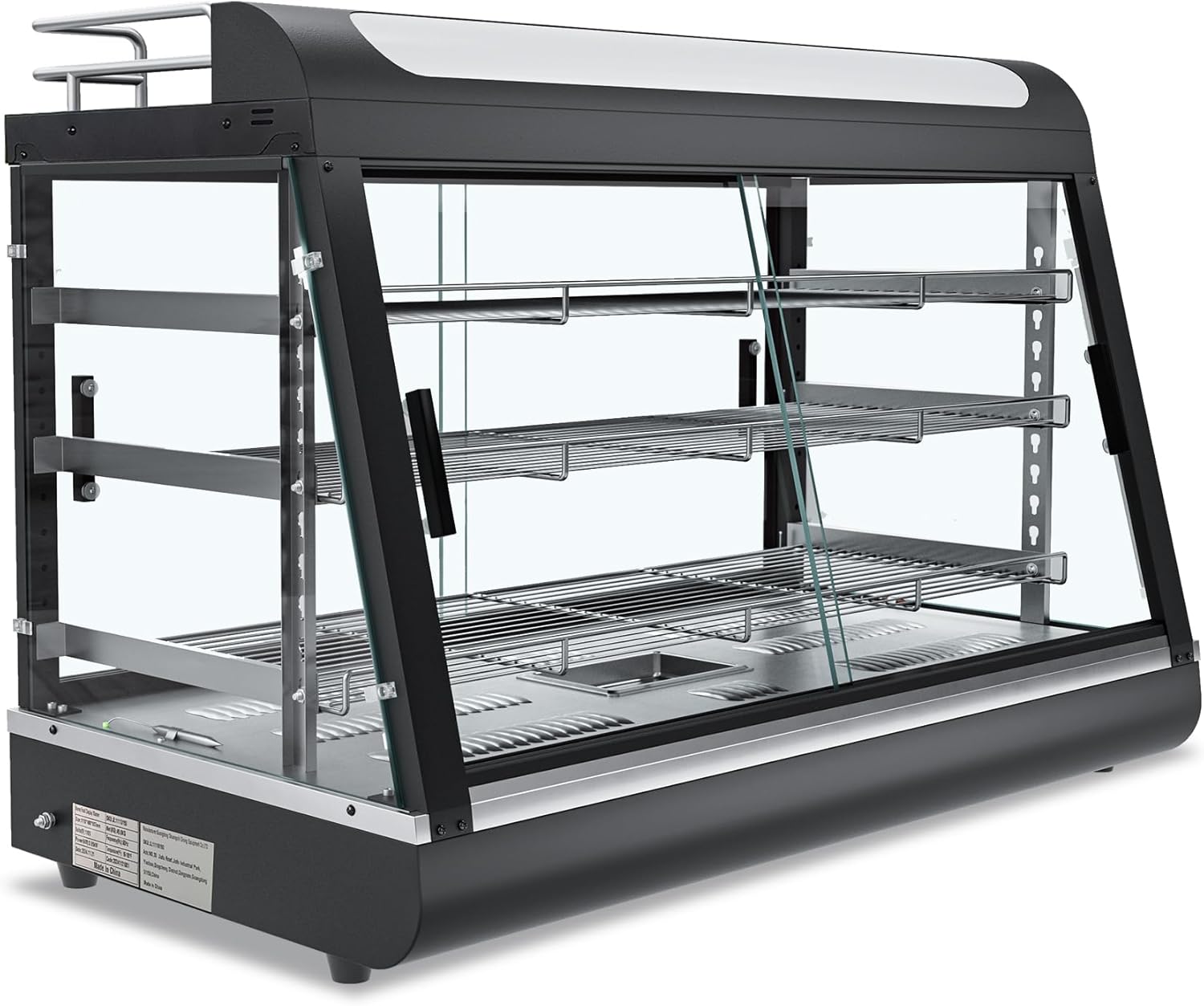 35inch 3-Tier Commercial Food Warmer for Cafeteria Kitchen