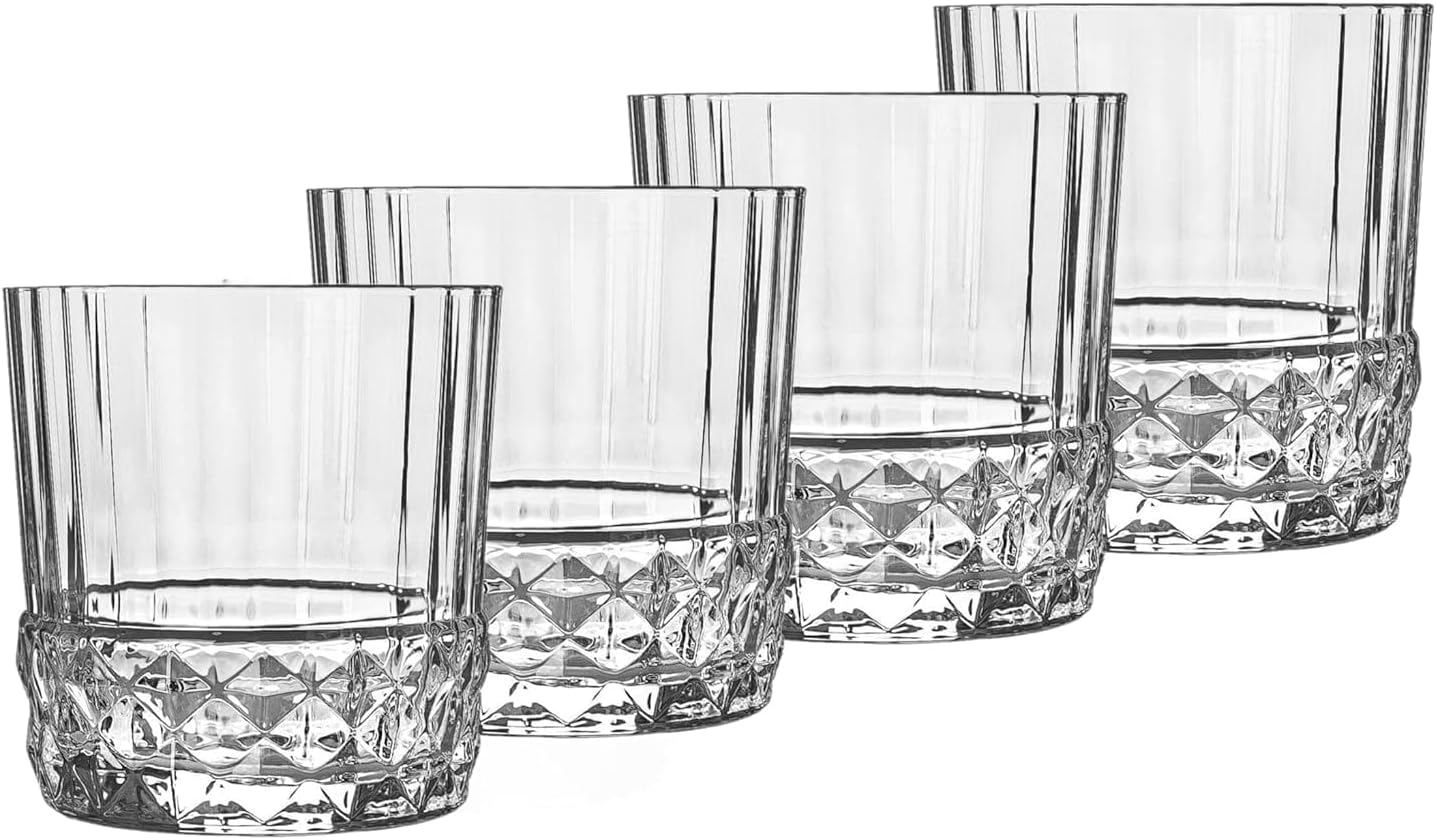 Bormioli Rocco America 20s 12.5 oz Double Old Fashioned Glasses