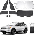 TINGLU Window Shades for Subaru Crosstrek 2013-2017 - Full Side & Rear