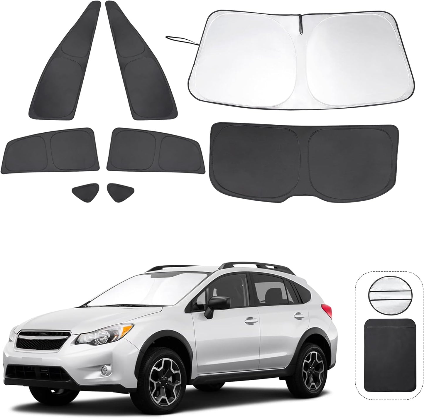Custom Fit Window Shades for Subaru Crosstrek 2013-2017