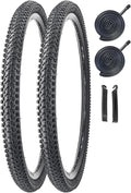 2 Pack Bike Tire 24 x 1.95 Inch Folding Replacement Tires - Durable