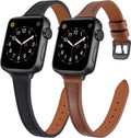 SEURE Genuine Leather Slim Band for Women