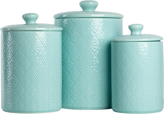 10 Strawberry Street CAN BLU Kitchen Canister Set for Storage
