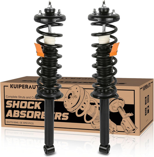 Pair Rear Complete Struts Assembly for 2003-2007 Honda Accord