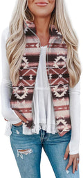 LOMON Womens Fuzzy Sherpa Fleece Jacket Lightweight Vest - Cozy