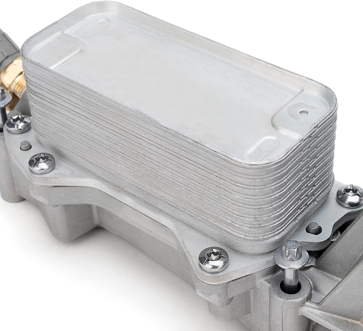 WEILEITE 926-876 Aluminum Engine Oil Cooler Filter Housing