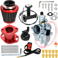 VM22 26mm Carburetor Throttle Assembly Main Jets Kit - Predator 212
