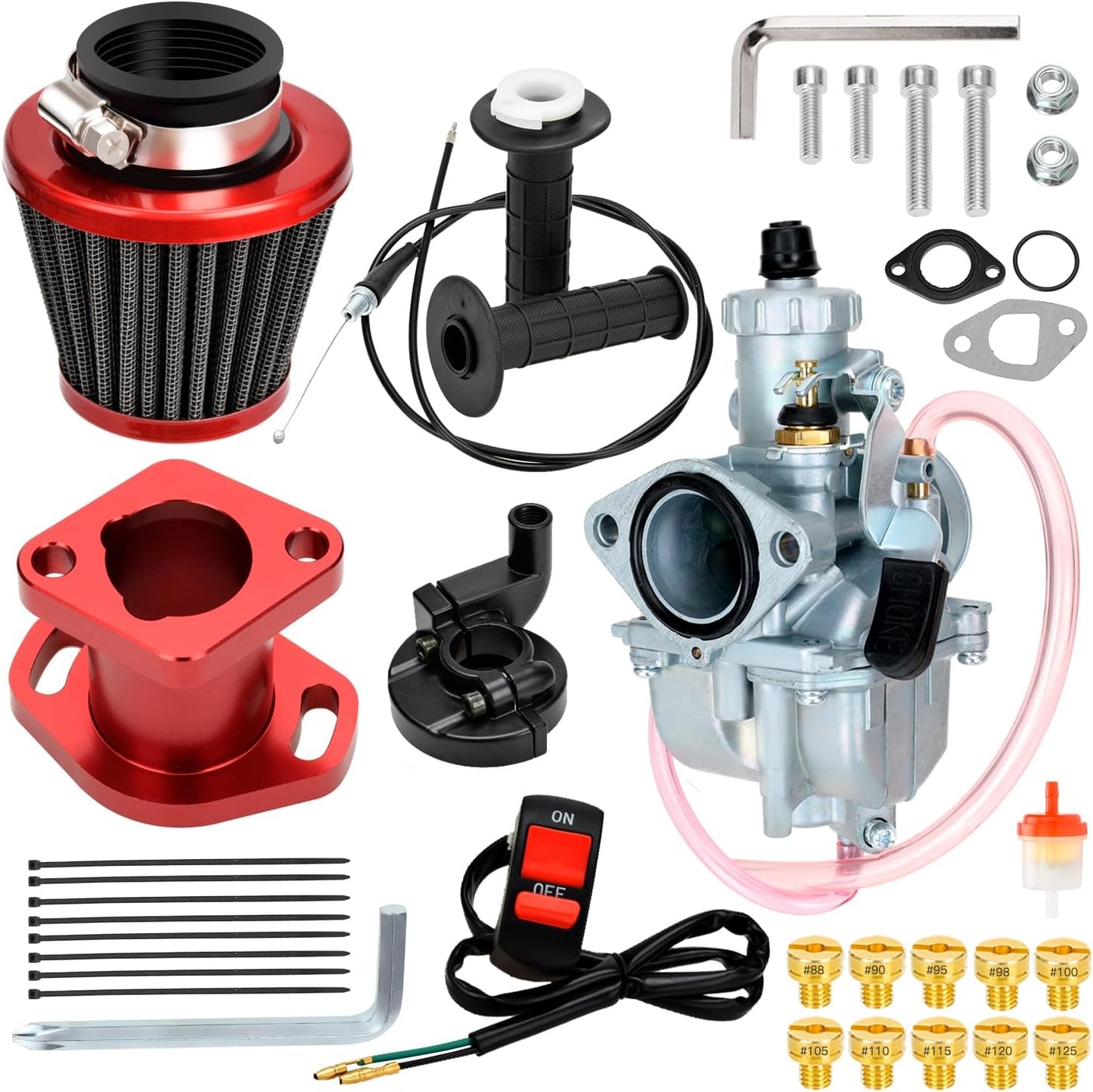 VM22 Carburetor Throttle Assembly Kit for Predator Engines