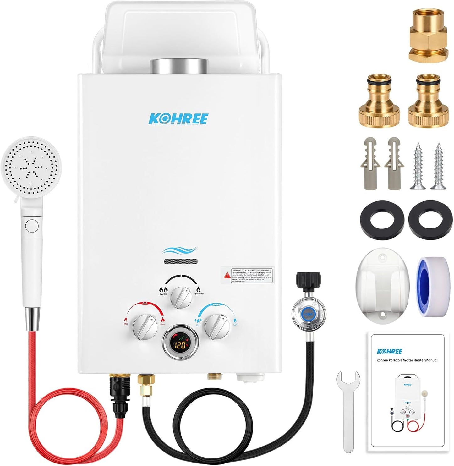 Portable Propane Water Heater: Instant Hot Water on the Go!