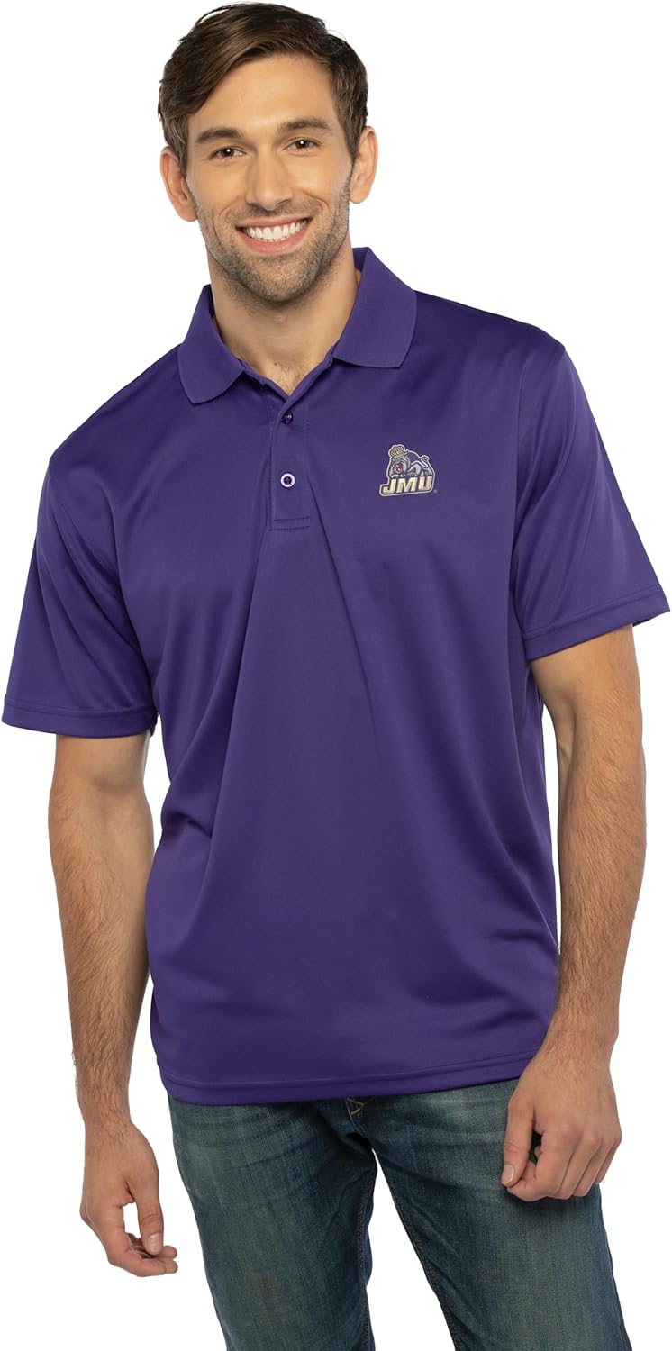 Men's Collegiate Premium Moisture Wicking Team Color Polo