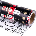 Christmas Wrapping Paper Jumbo Roll - Double-Sided Festive Wrap