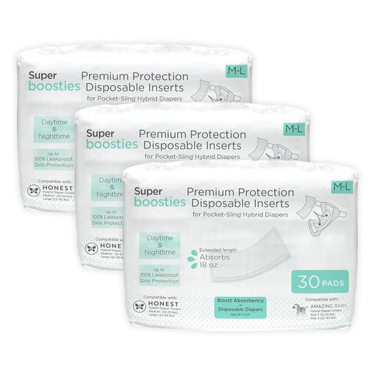 Leak-Free Nights with Super Boosties Inserts