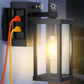 Dusk to Dawn Outdoor Light with GFCI Outlet for Your Home