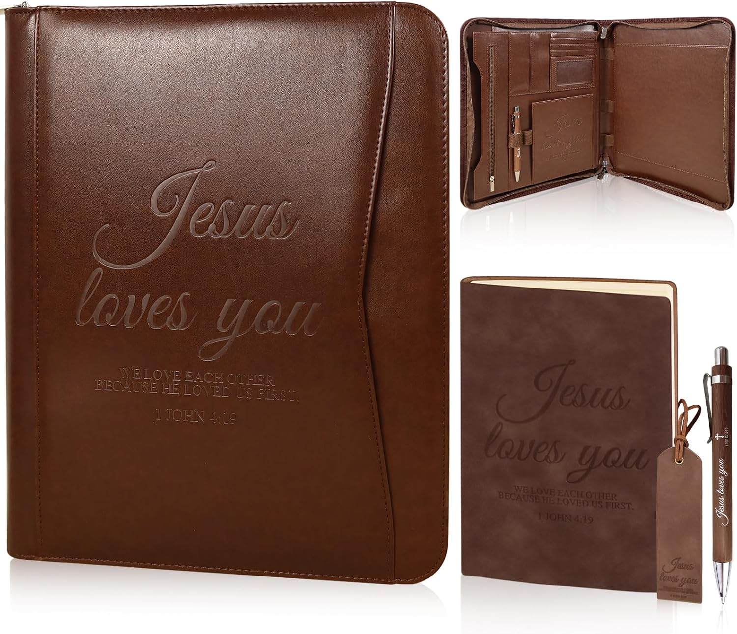 4 Pcs Christian Gifts for Men Pastors Appreciation Kit