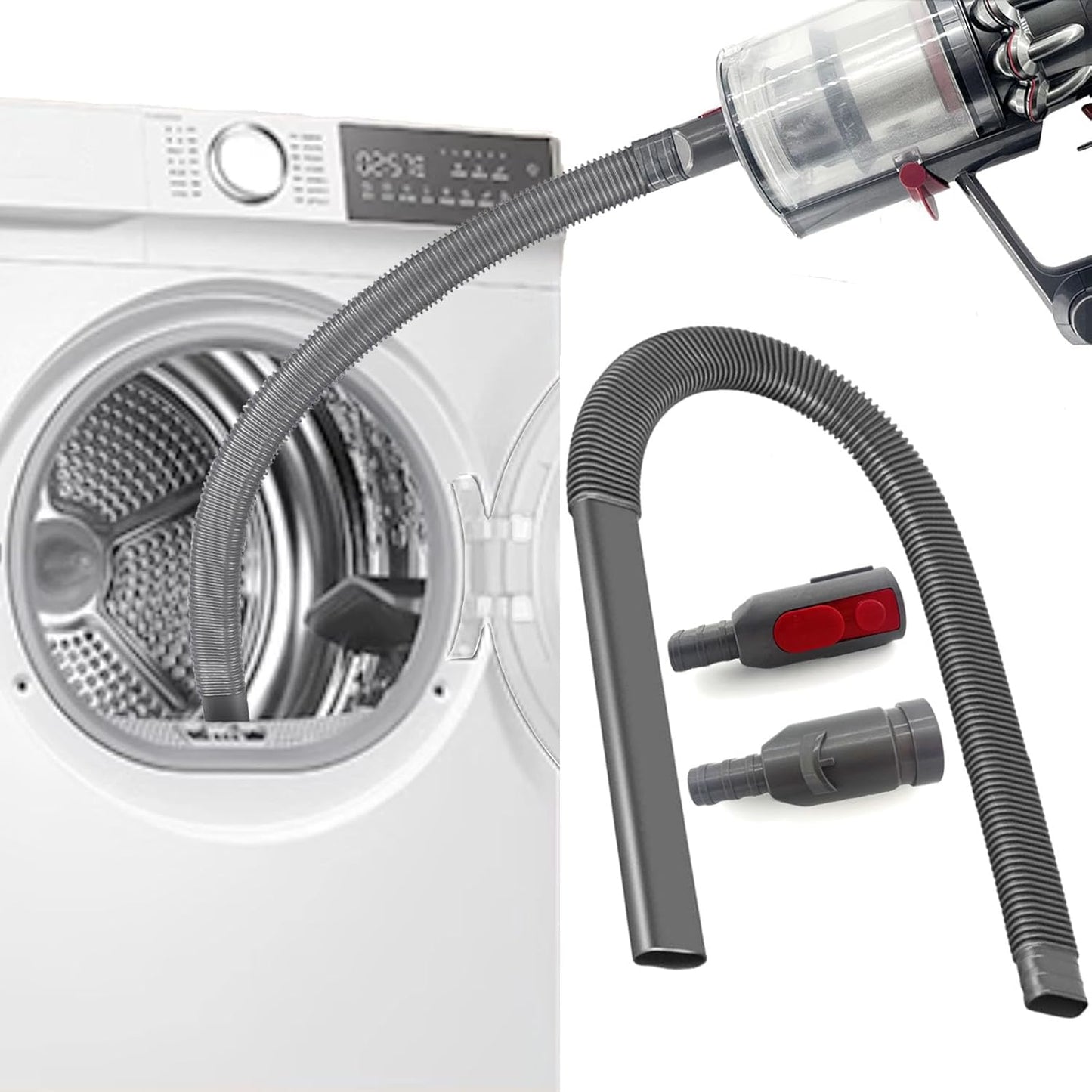 Deep Lint Removal: Tivcroxs Dryer Vent Kit