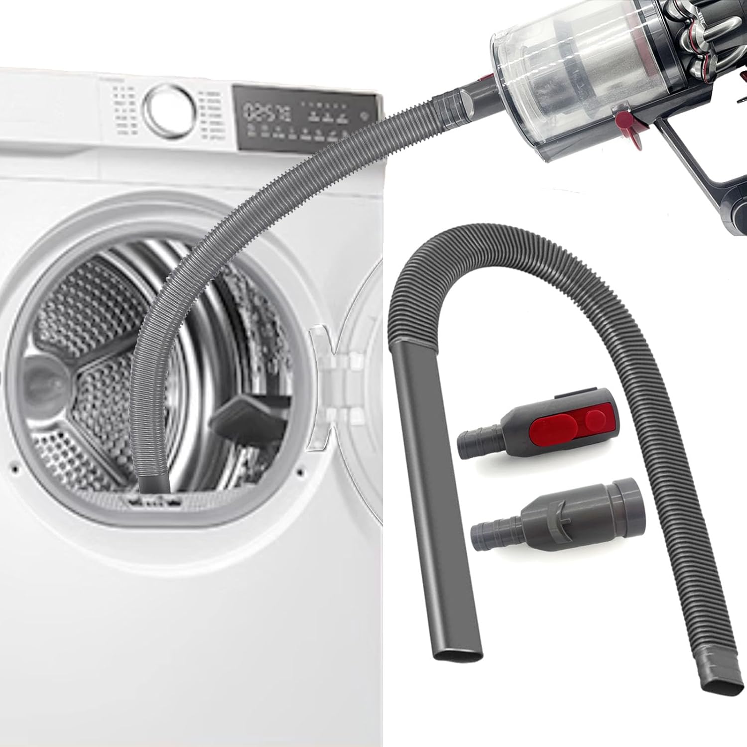Deep Lint Removal: Tivcroxs Dryer Vent Kit