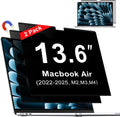 Magnetic Privacy Screen for MacBook Air 13.6 in - Removable Privacy