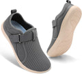 Wide Womens Walking Shoes Adjustable Diabetic Barefoot Shoe