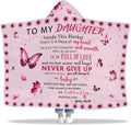 Cozy Hoodie Blanket - Perfect Daughter Gift
