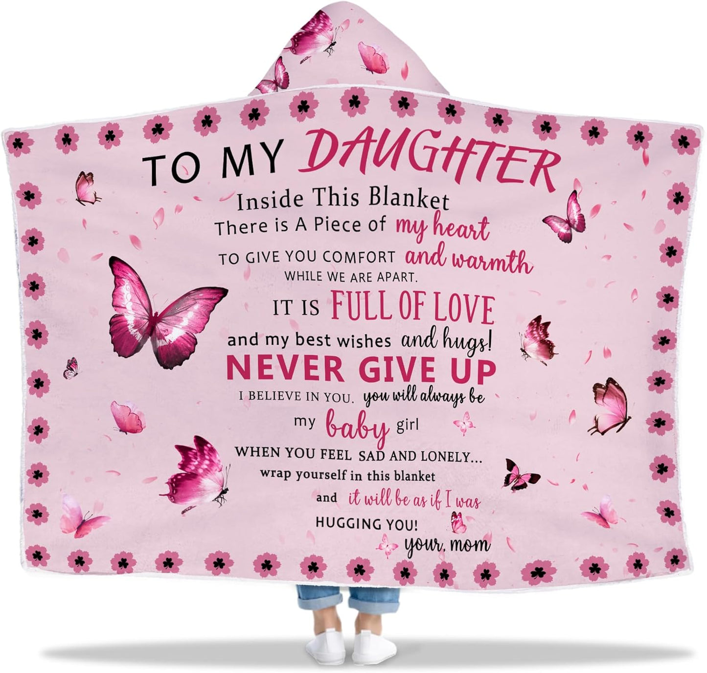 Cozy Hoodie Blanket - Perfect Daughter Gift