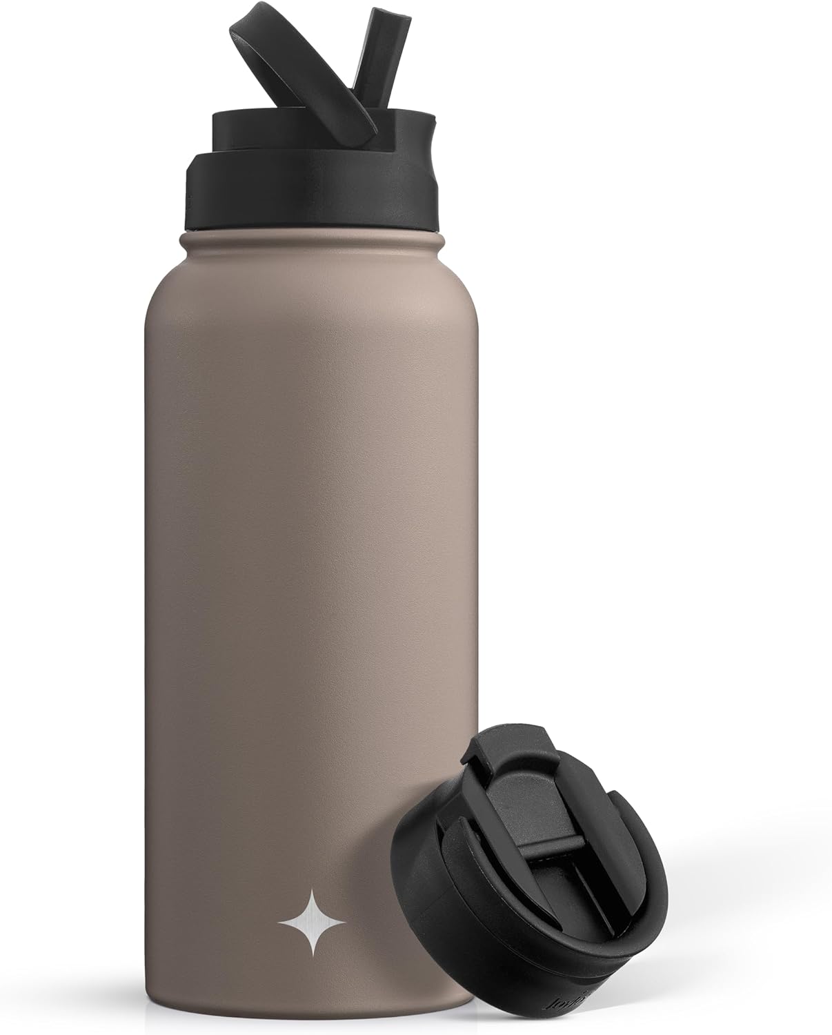 JoyJolt Triple Insulated Water Bottle: 32oz Hot/Cold Flask