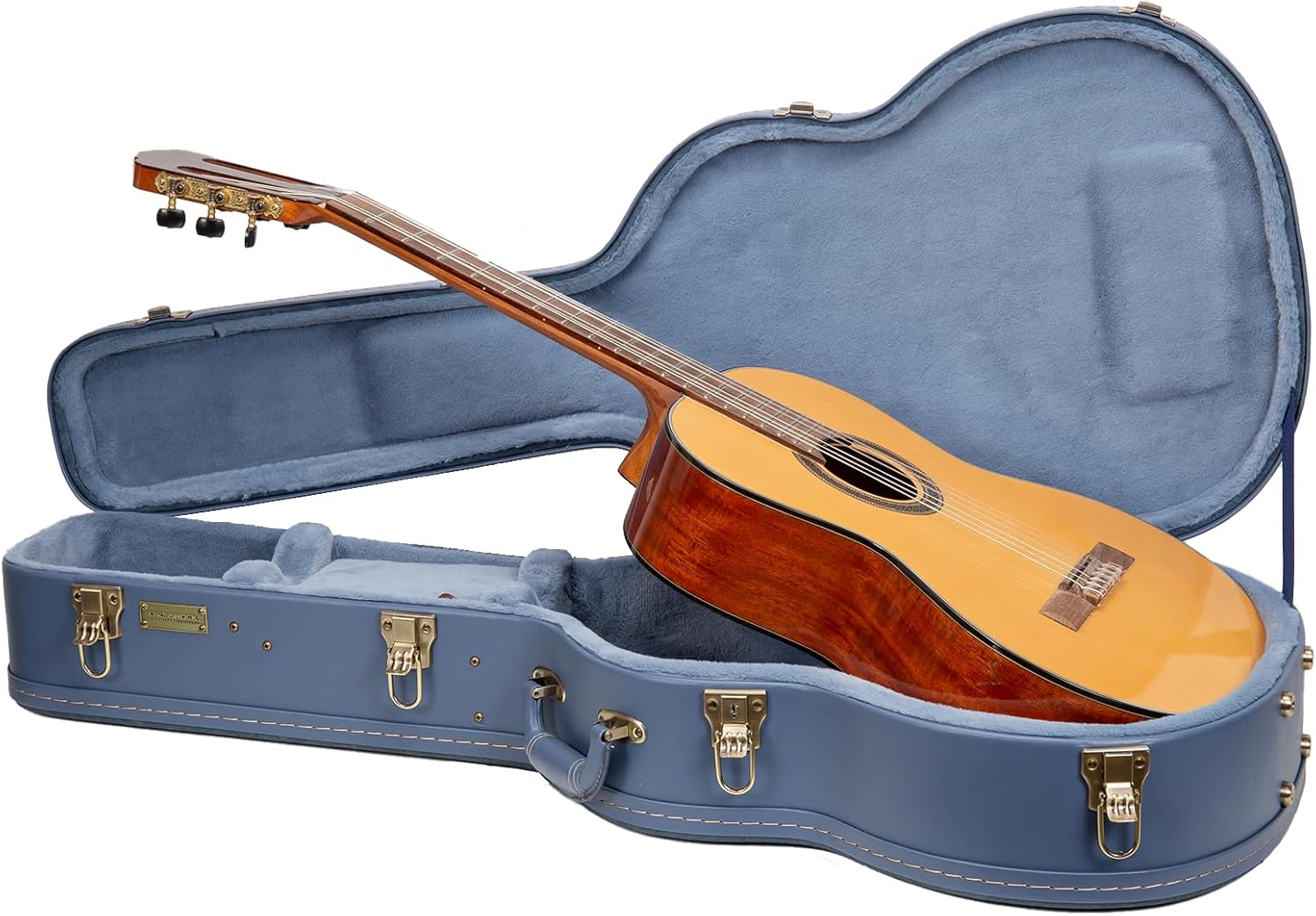 Crossrock Relief Series Classical Guitar Case for 4/4 Nylon-String