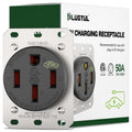 NEMA 14-50R Outlet for EV Charging - 50A 125/250V Receptacle