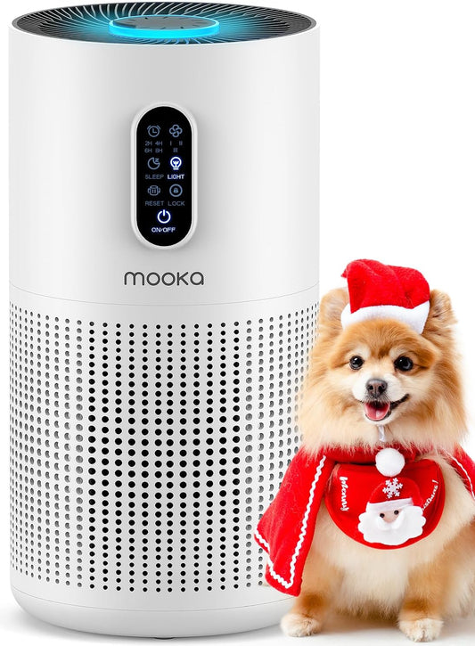 MOOKA Air Purifiers for Home Large Room with Aromatherapy