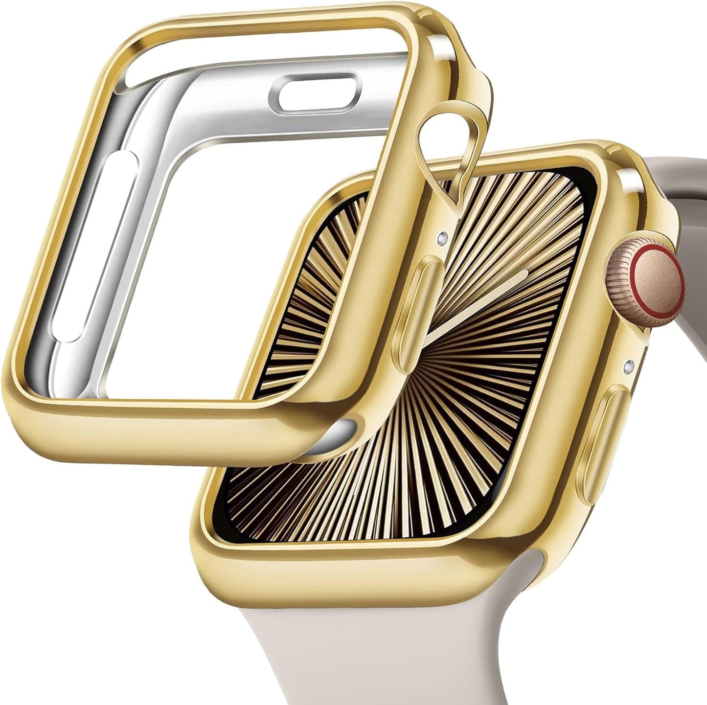 Gold Touchable Screen Protector for Apple Watch Series 9/8/7 by JR.DM