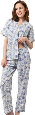 100% Cotton Pajamas for Women Sets 2 Pieces - Soft Breathable PJs days