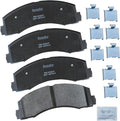 Bendix Priority1 CFC2087 Ceramic Front Brake Pads for Ford - Quiet