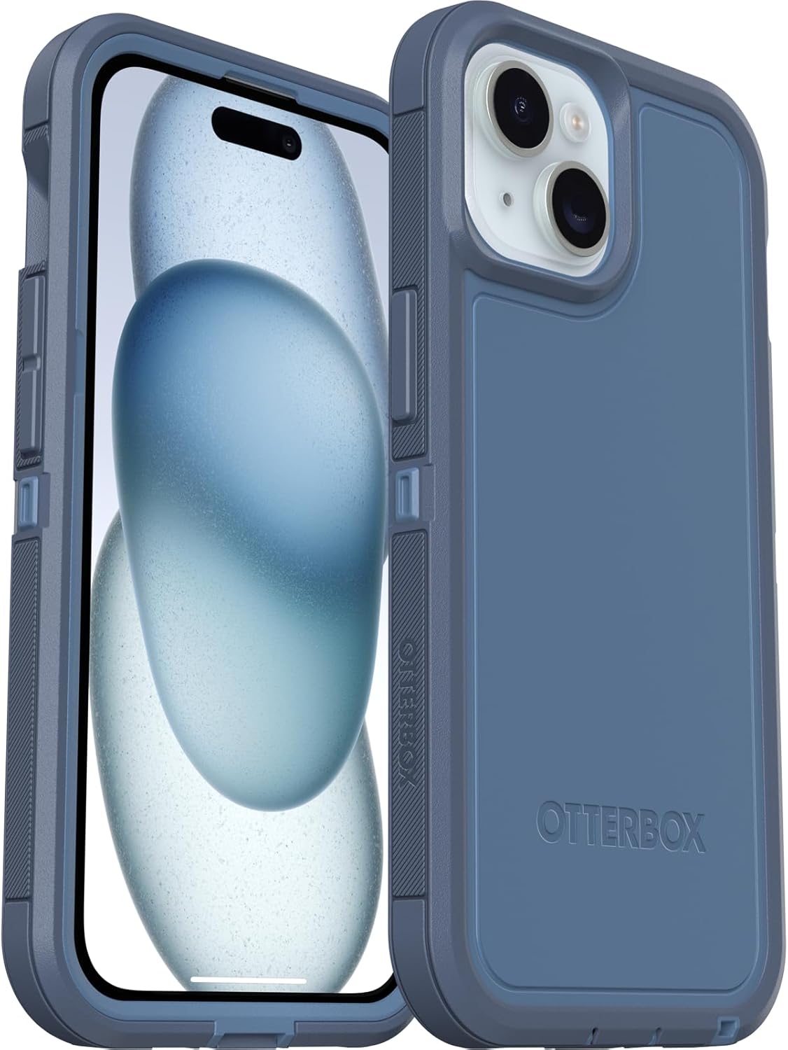 OtterBox Defender Series XT Case for iPhone 15 - Rugged Blue