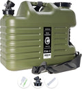 5 Gallon Water Jug with Spigot - Leak-Proof Portable Camping Container