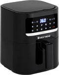 5-Qt Digital Air Fryer: 10 Presets, Nonstick Basket, 1500W