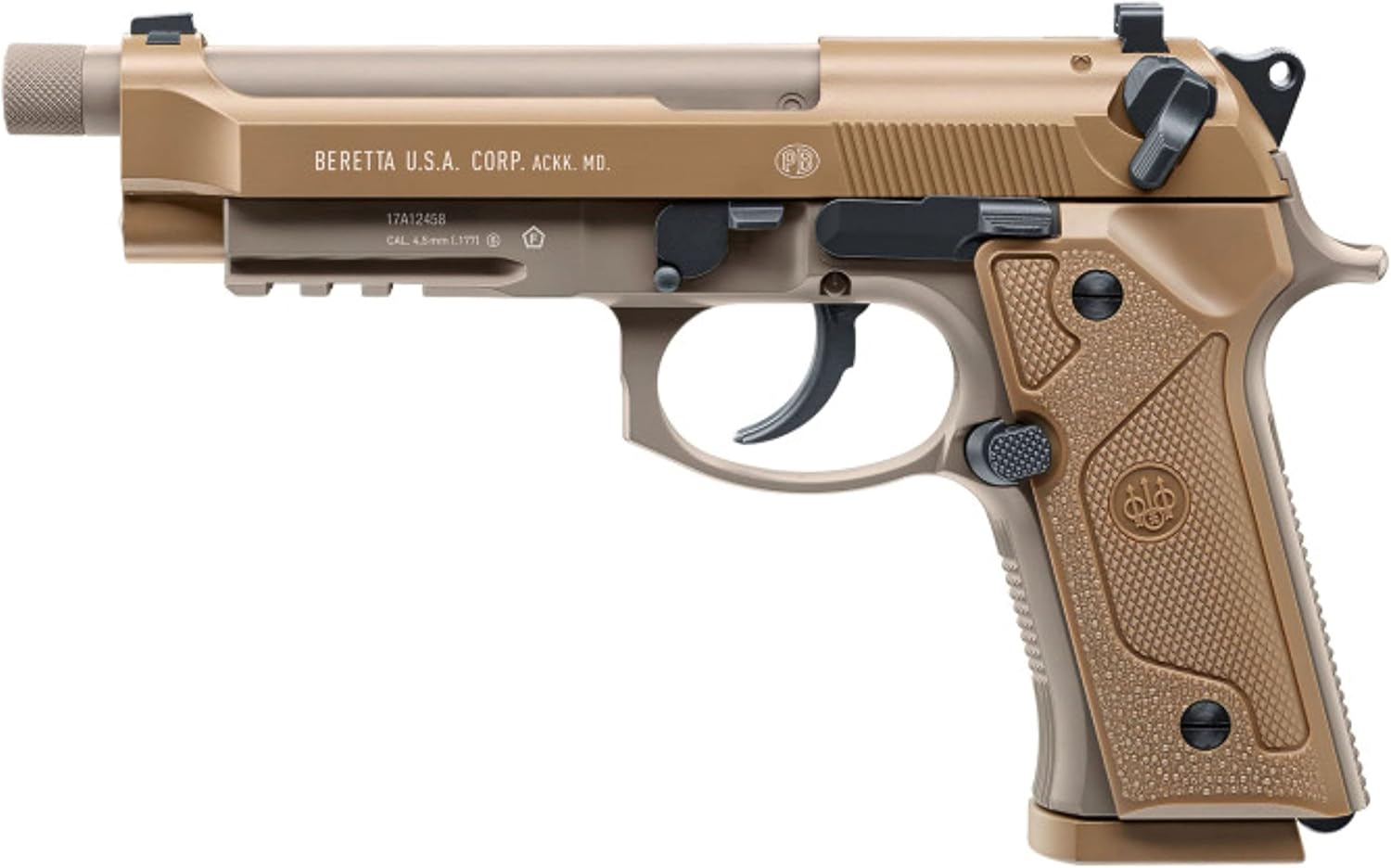Umarex Beretta M9A3 Blowback Full-Auto BB Gun Air Pistol Review