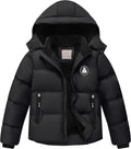 Boys' Winter Coat Thick Fleece Lined Puffer Jacket (4-15)
