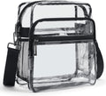 Clear Bag for Stadium Events 12x6x12 Clear Purse - Fast Security