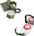 Sportneer Lensatic Military Compass - Rugged Hiking Navigation
