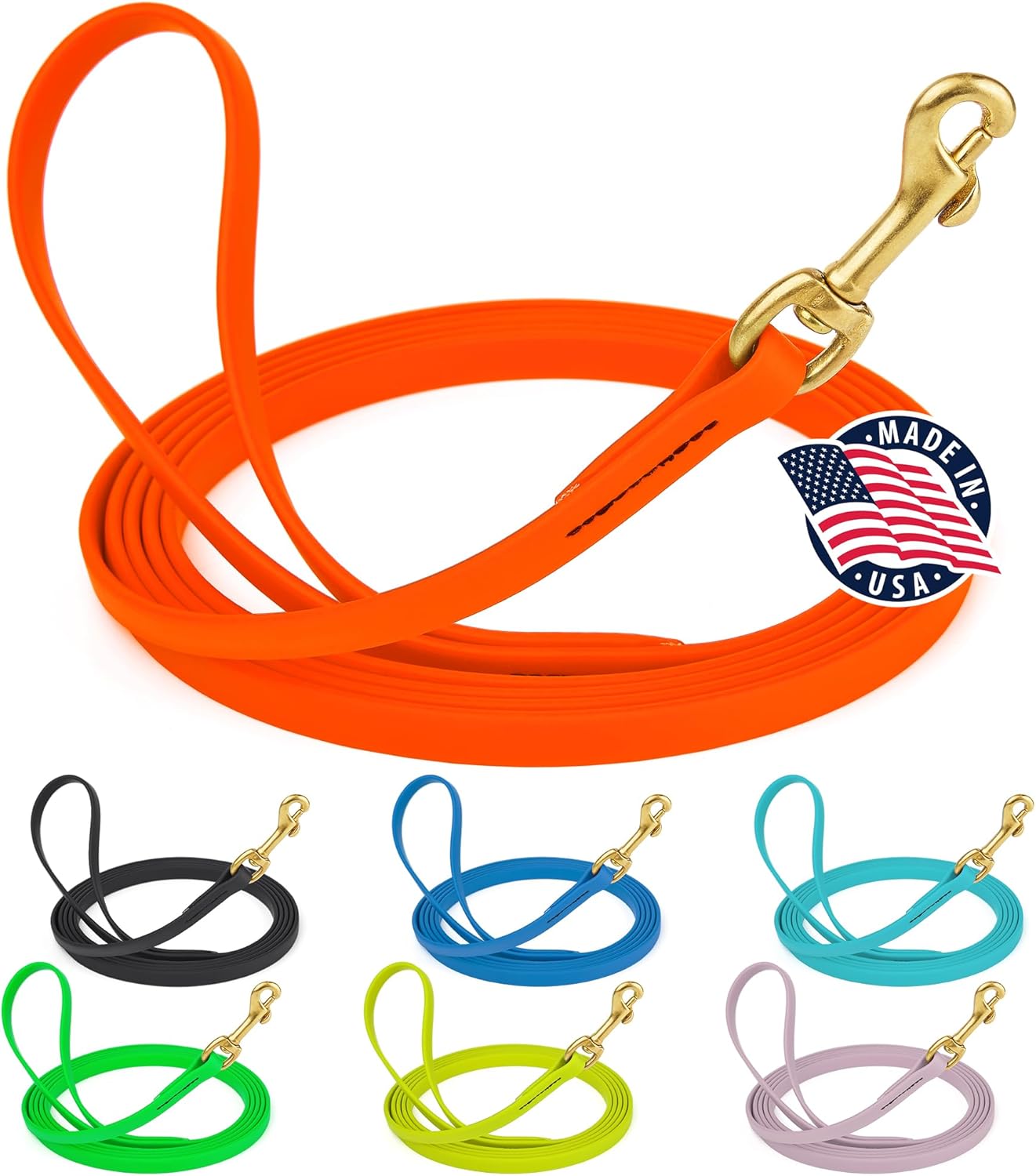 Viper Biothane K9 Working Dog Leash for Tracking and Training