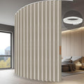 Accordion Partition Curtain with Ceiling Track - Space-Saving Room