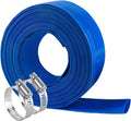 Eastrans 1 in x 100 ft Heavy Duty Flat Discharge Hose - Pool Backwash