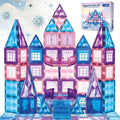 Little Pi 102pcs Frozen Princess Castle Magnetic Tiles - Winter Castle